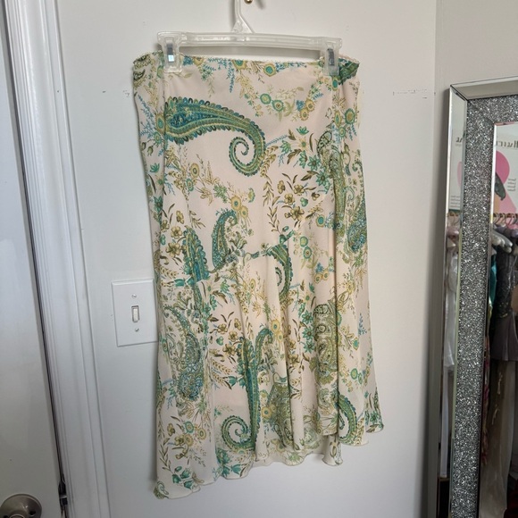 Vintage Jessica Paisley Maxi Skirt NWT 90s Deadstock Boho Cottagecore Floral M - Picture 5 of 6